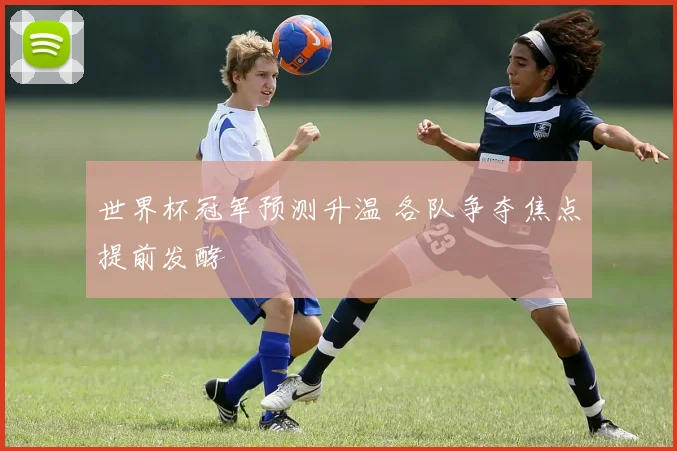 世界杯冠军预测升温 各队争夺焦点提前发酵